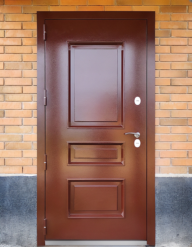 Входная металлобагетная дверь